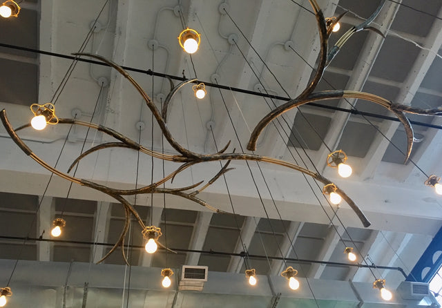 The Vasen Brewing Project: Antler Branch Chandelier