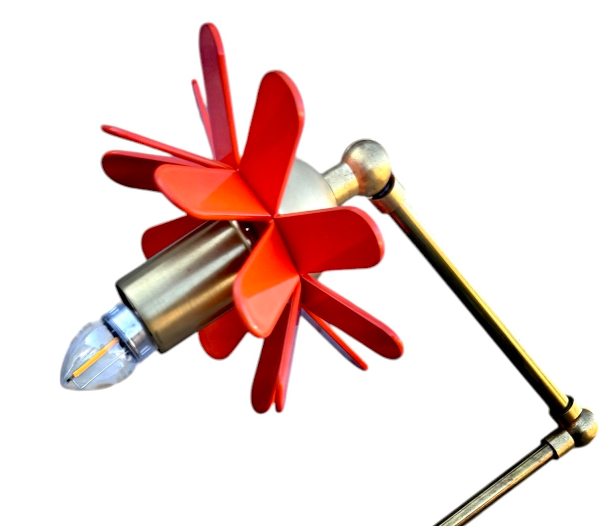 In Bloom Work Lamp - Orange