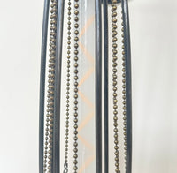 Brass Beaded Sconce