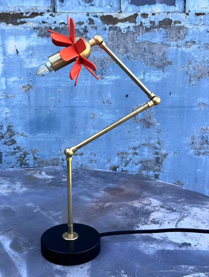 In Bloom Work Lamp - Orange