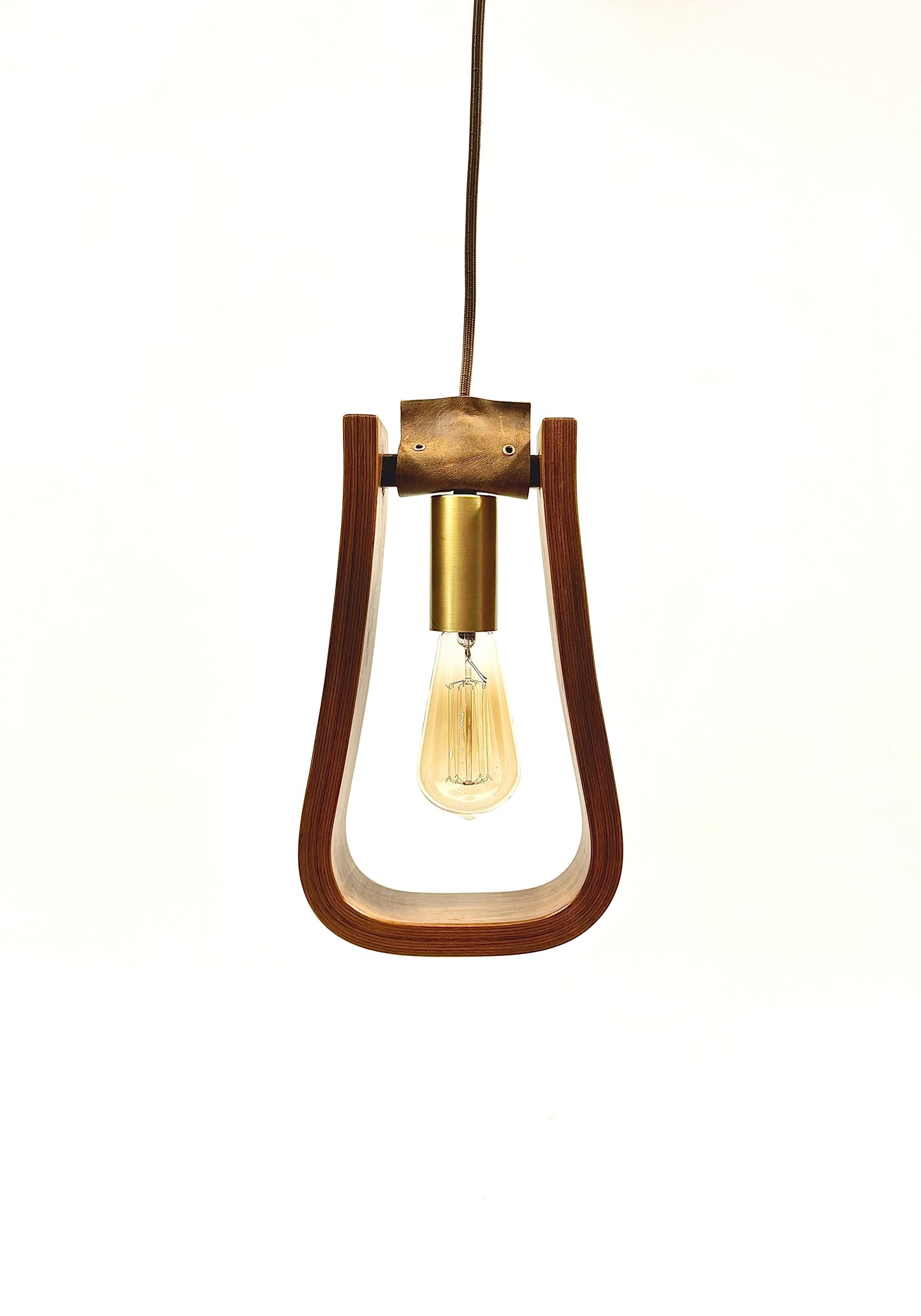 Walnut Stirrup Pendant