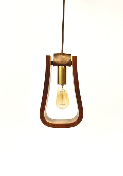 Walnut Stirrup Pendant