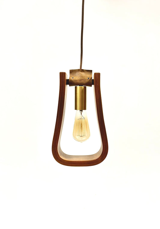 Walnut Stirrup Pendant