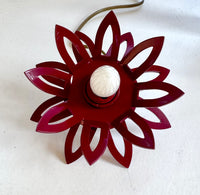 Arabesque Plug In Light - Burgandy