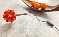 Modern Flower Table Lamp - Orange