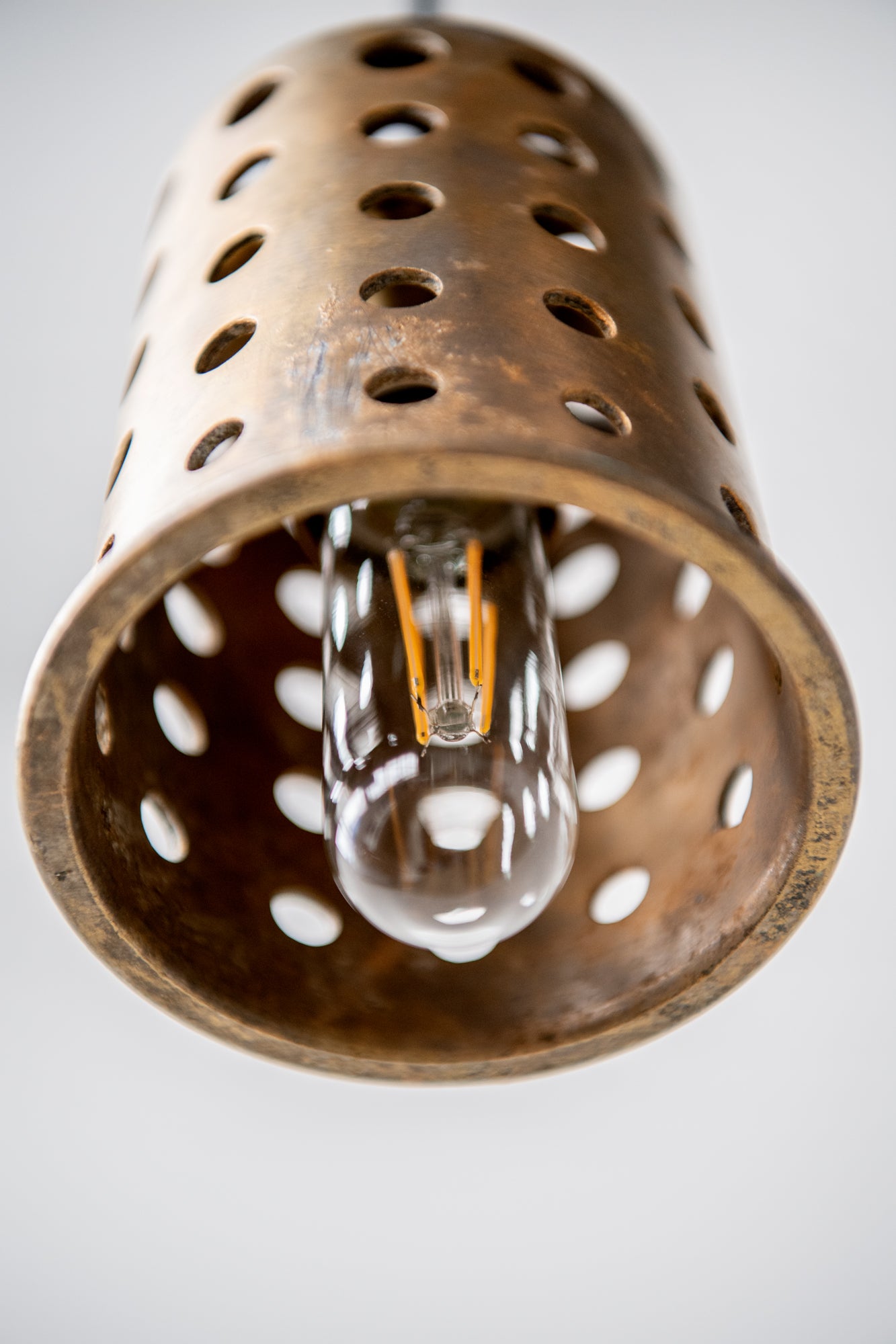 Perforated Circle Pendant Light