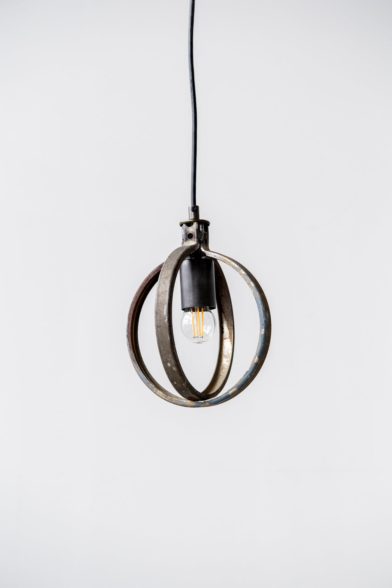 Reclaimed Orb Pendant Light