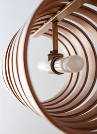 Walnut Ring Pendant Light