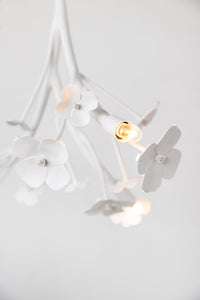 Ala - White Dogwood Branch Chandelier