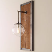 RECTANGULAR INDUSTRIAL SCONCE - SMALL