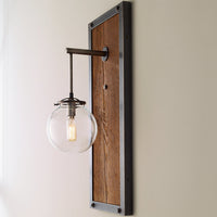 RECTANGULAR INDUSTRIAL SCONCE - SMALL