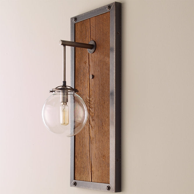 RECTANGULAR INDUSTRIAL SCONCE - SMALL